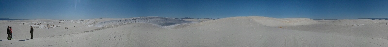 White sand